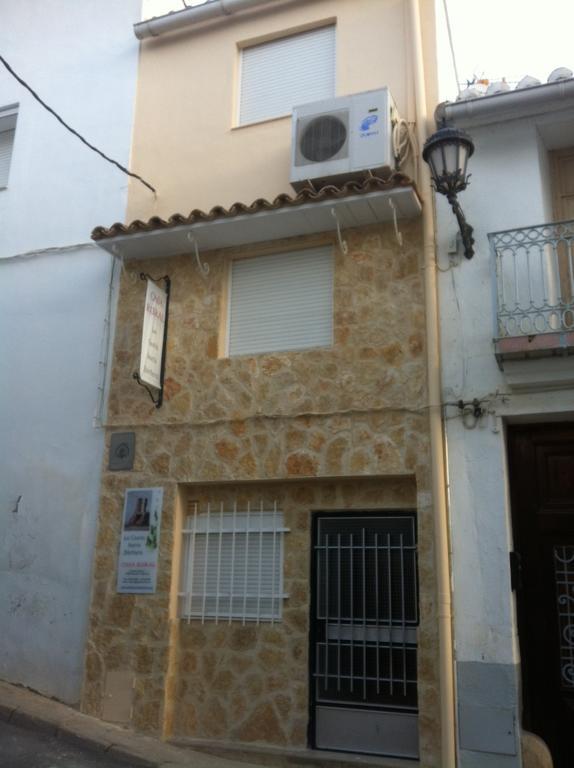 La Casita Santa Barbara Pensionat Macastre Exteriör bild